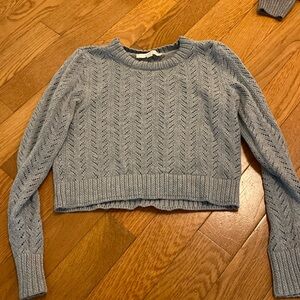 Cropped sweater from the Loft